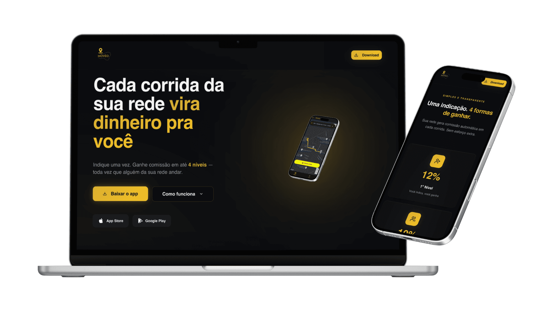 Landing Page Moveo